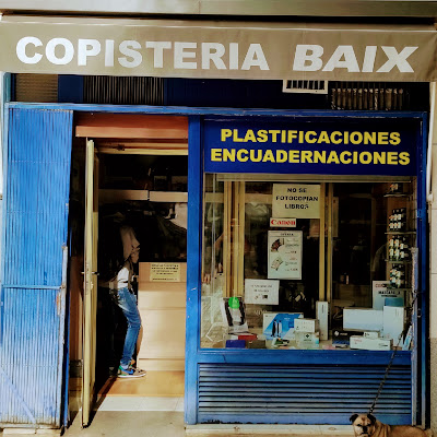 Logotip de Fotocopias Baix Color