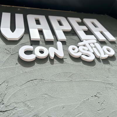 Logotipo de Vapea Con Estilo