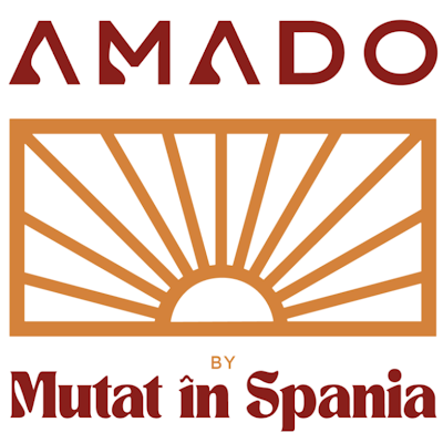 Logotip de AMADO by Mutat în Spania
