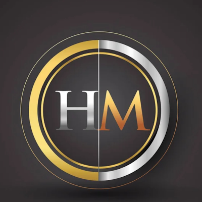 Logotipo de Peluquería HM