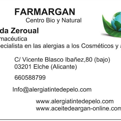 Logotipo de Alergia al tinte de pelo