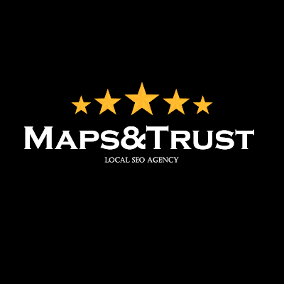 Logotipo de Maps&Trust | Gestión online de tu negocio y reseñas.