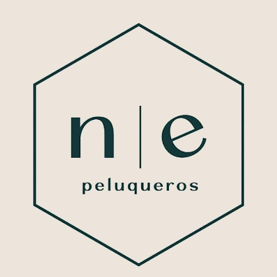 Logotipo de NE Peluqueros