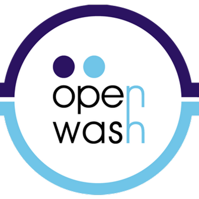 Logotipo de Lavandería Autoservicio Open wash Elche II