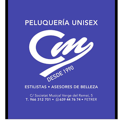Logotipo de CM ESTILISTAS : peluquería,estetica_Punto Venta autorizado en Petrer de TUPELUCA.COM