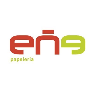 Logotip de EÑE - Papelería y Regalos Originales