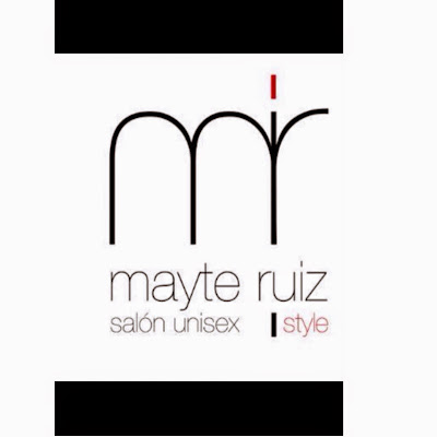 Logotipo de Mayte Ruiz peluquería en Elche
