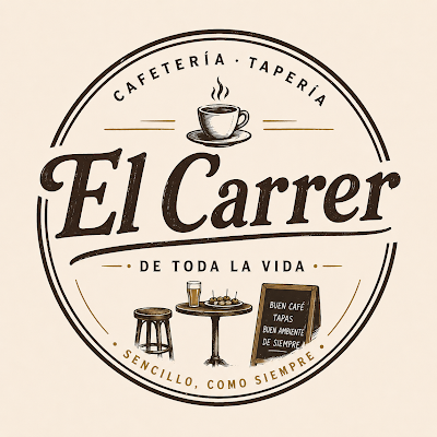 Logotip de Cafetería|Tapería El Carrer