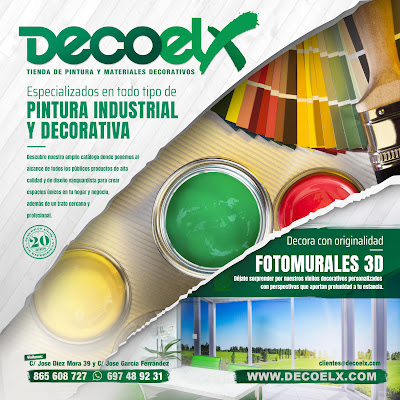 Logotip de DECOELX Tu tienda de Pintura y Decoración