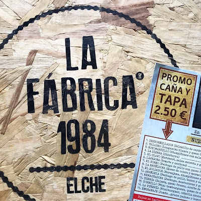Logotip de La Fabrica 1984 (Plaça de les Flors)