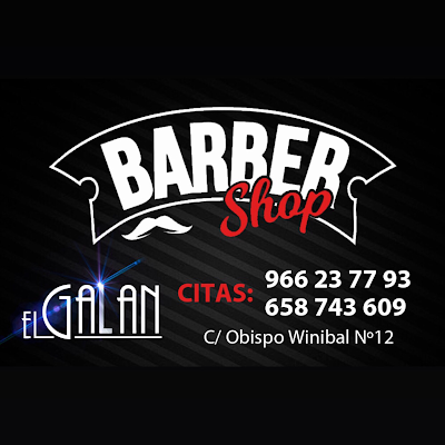 Logotip de El Galán BarberShop