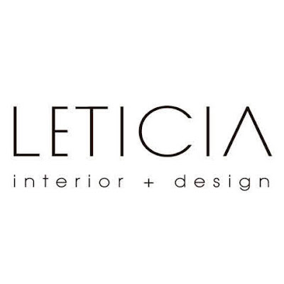 Logotipo de LETICIA interior + design