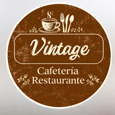 Logotipo de Cafetería y Restaurante Nou Vintage