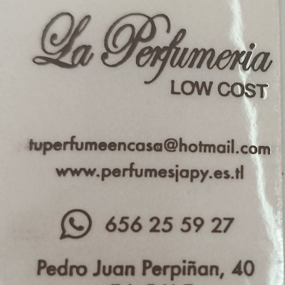 Logotip de PERFUMERÍA LOW COST