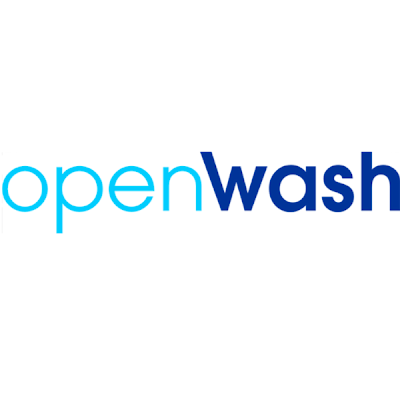 Logotip de Lavandería Autoservicio Open Wash Elche La Libertad