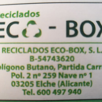 Logotipo de Reciclados eco-box