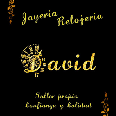 Logotipo de Joyería Relojería David