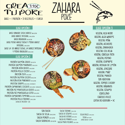 Logotipo de Zahara poke