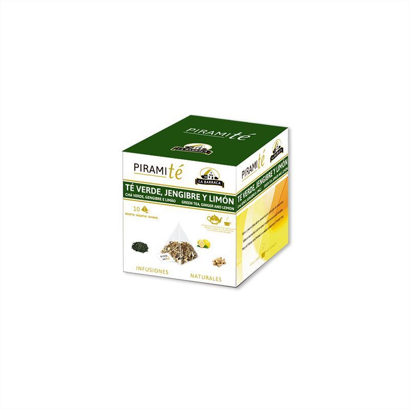 PiramiTé Té Verde, Jengibre y Limón
