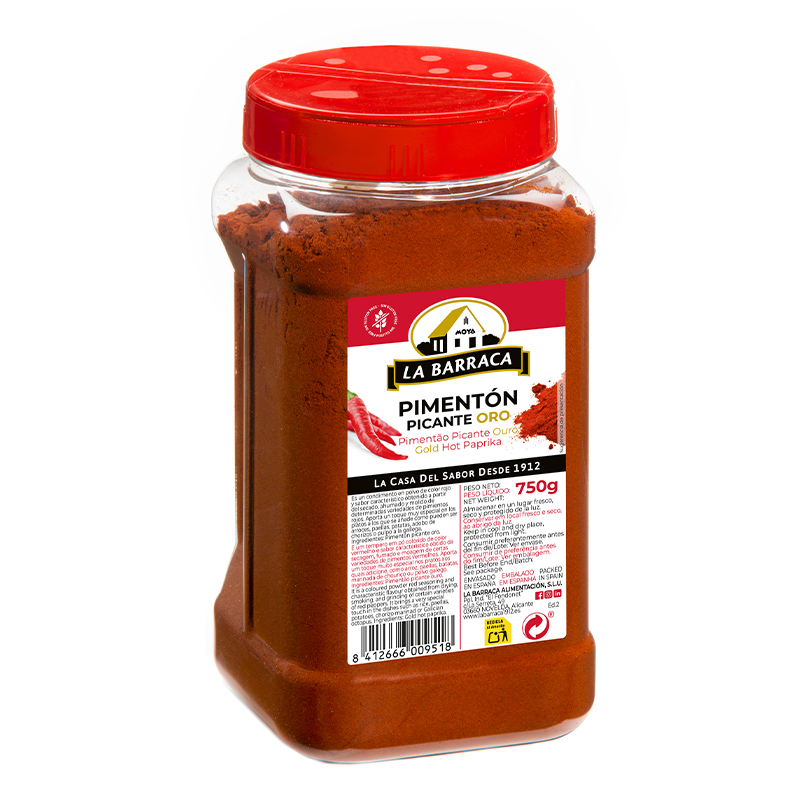 Pimentón Picante Oro 750g