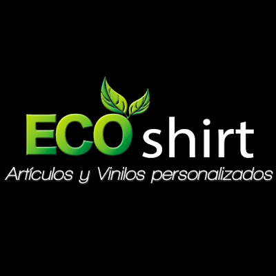 Logotip de Ecoshirt: Art. Pegatinas Y Vinilos Personalizados
