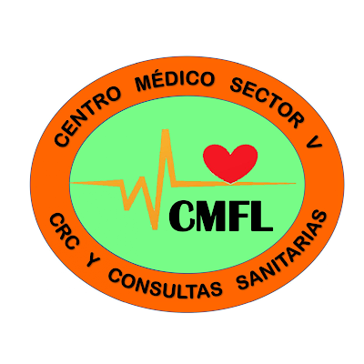Logotip de Centro Médico Sector V. Centro de Reconocimiento de Conductores y Consultas Sanitarias.