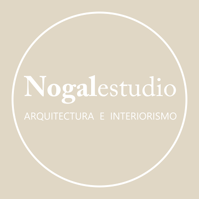 Logotip de Nogal estudio Arquitectura e Interiorismo