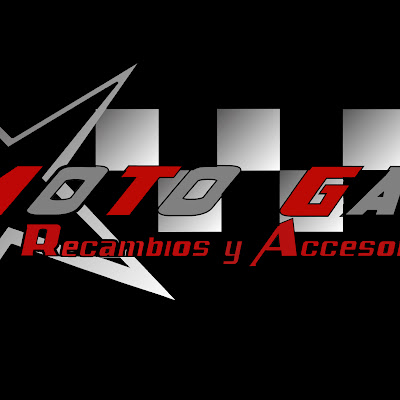 Logotip de Motogas Recambios, Accesorios y Boutique para la Moto y el Motorista