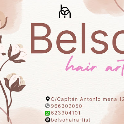Logotipo de Peluquería Belso Hair Artist
