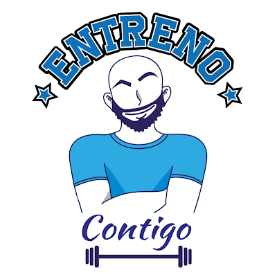 Logotip de Entreno Contigo. Centro deportivo