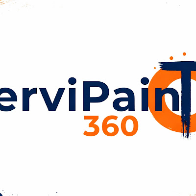 Logotip de ServiPaint360-pintor