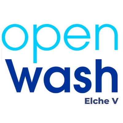 Logotipo de Lavandería Autoservicio Open Wash Elche Puente la Virgen