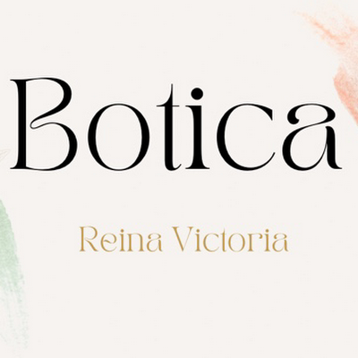 Logotip de Botica Reina Victoria