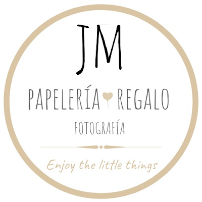 Logotip de Papeleria JM Regalo