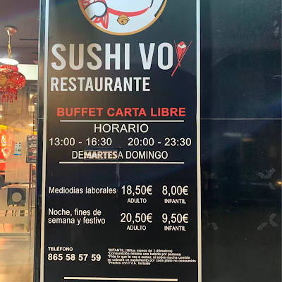 Logotipo de sushi voy elche
