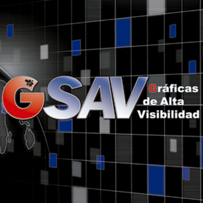 Logotipo de GSAV - Gráficas de Alta Visibilidad